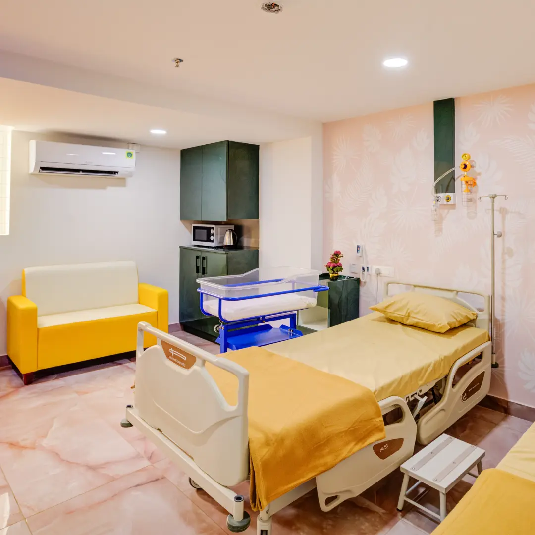 Deluxe Maternity Rooms at Nectar Mother & Child Hopsital, Konakunte
