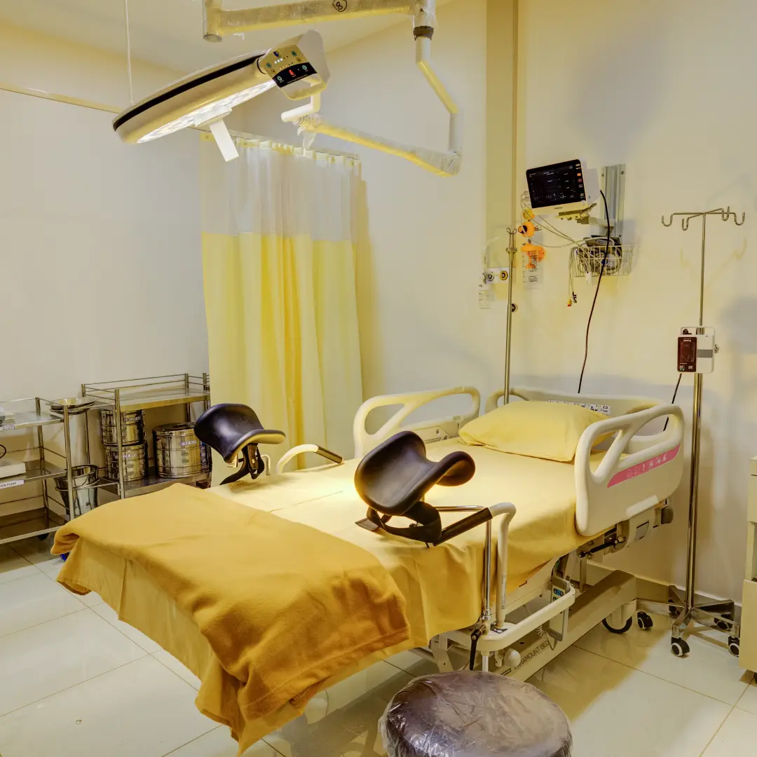 Labor Room at Nectar Mother & Child Hopsital, Konakunte